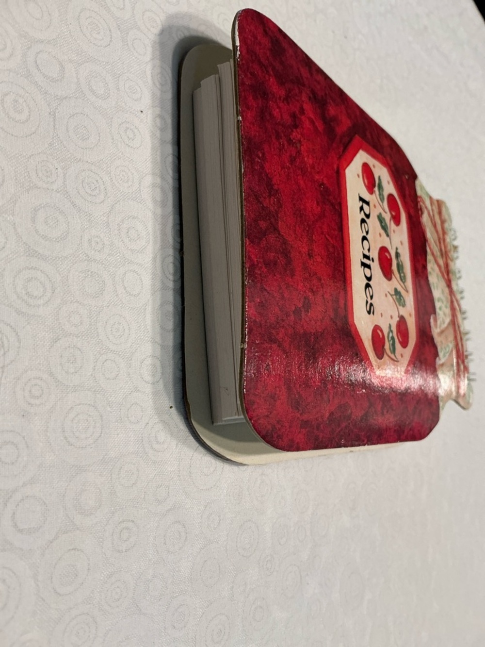 Red Cherry Recipe Notebook - Unbranded - Picture 5 of 5